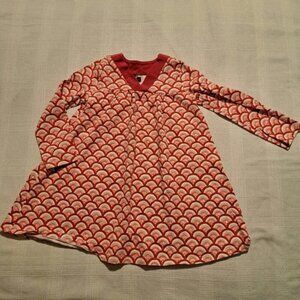 Tea Collection girls size 4 long sleeve dress, VGUC